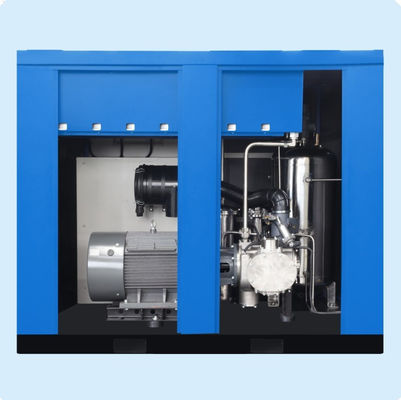 Permanent Magnet Frequency Conversion Oil Free Screw Air Compressor Water Lubrication